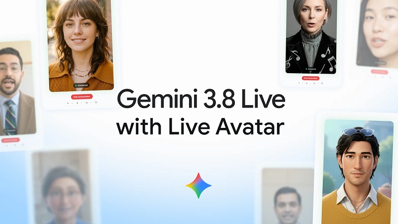 آواتار Gemini 3.8 Live با قابلیت لبخوانی و واکنشهای طبیعی معرفی شد
