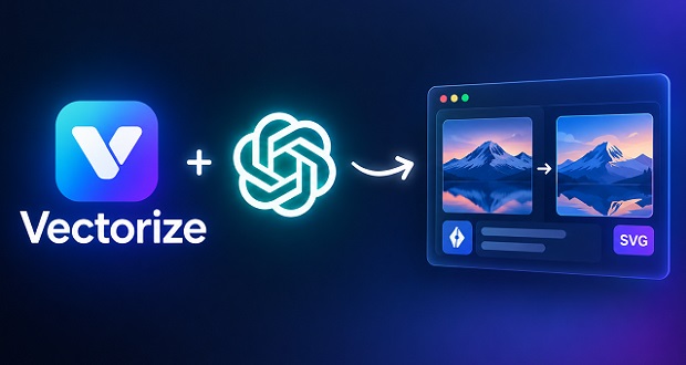 آموزش تبدیل لوگو به وکتور SVG در چت جی پی تی با پلاگین Vectorize